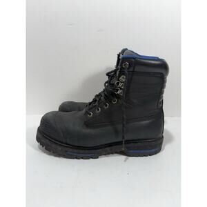 Chinook Tarantula 8" Steel Toe Men’s Waterproof Black Leather Work Boot‎ 11